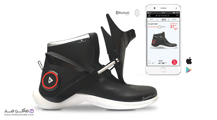 کفش هوشمند دیجیتسوله (Digitsole)